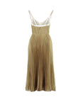 Prada Gold Polyester Casual Dress