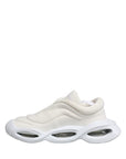 Dolce & Gabbana White Slip On Wave Low Top Sneakers Shoes