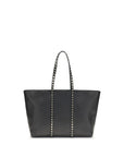 Valentino Garavani Black Calf Leather Bos Taurus Shoulder Bag