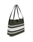Balmain Black Cotton Shoulder Bag