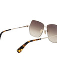 Max Mara Gold Metal Sunglasses