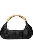 Balmain Black Leather Handbag