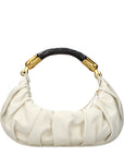 Balmain Beige Leather Handbag