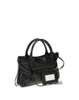 Balenciaga Black Lamb Ovis Aries Aries Shoulder Bag