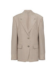 Prada Beige Mohair Blazer