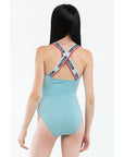 Moschino Blue Cotton Bodysuit