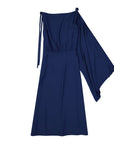 Prada Blue Acetate Casual Dress