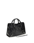 Balenciaga Black Lamb Ovis Aries Aries Shoulder Bag