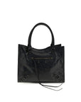 Balenciaga Black Lamb Ovis Aries Aries Handbag