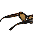 Emilio Pucci Brown Plastic Sunglasses