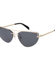 Emilio Pucci Gold Metal Sunglasses