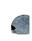 Marine Serre Blue Cotton Cap (Baseball Hat)