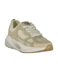 Twinset Beige Fabric Womens Sneaker