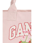 Ganni Multicolor Recycled Polyester Shoulder Bag