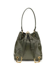 Balmain Bicolor Calf Leather Bos Taurus Backpack