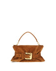 Balmain Brown Calf Leather Bos Taurus Handbag