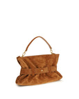 Balmain Brown Calf Leather Bos Taurus Handbag