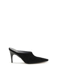 Balenciaga Black Suede Leather Mules