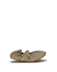 Balmain Beige Lamb Ovis Aries Aries Ballet Flats