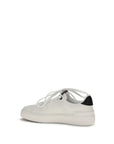 Balmain Black Calf Leather Bos Taurus Low Top Sneakers