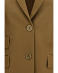 Burberry Multicolor Lamb Ovis Aries Aries Blazer
