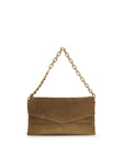 Gucci Brown Suede Leather Handbag