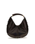 Saint Laurent Brown Calf Leather Bos Taurus Shoulder Bag