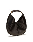 Saint Laurent Brown Calf Leather Bos Taurus Shoulder Bag