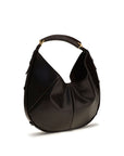Saint Laurent Brown Calf Leather Bos Taurus Shoulder Bag