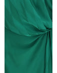Versace Bicolor Silk Casual Dress