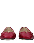 Jimmy Choo Pink Leather Ballet Flats