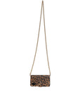 Dolce & Gabbana Flip Cover Brown Leopard Crystal iPhone X - XS Case
