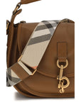 Burberry Brown Calf Leather Bos Taurus Shoulder Bag