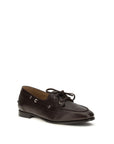 Bally Brown Calf Leather Bos Taurus Slip-On Loafers