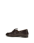 Bally Brown Calf Leather Bos Taurus Slip-On Loafers