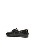 Bally Black Calf Leather Bos Taurus Slip-On Loafers