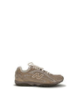 New Balance Brown Calf Leather Bos Taurus Athletic Sneakers