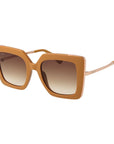 Max Mara Brown Plastic Sunglasses