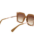 Max Mara Brown Plastic Sunglasses