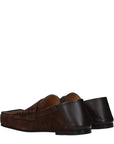 Jacquemus Brown Leather Slip-On Loafers