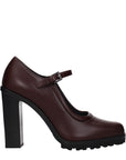 Max Mara Brown Leather High Heel Pumps