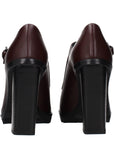 Max Mara Brown Leather High Heel Pumps