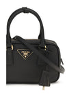 Prada Black Calf Leather Bos Taurus Handbag