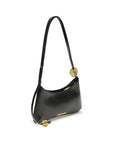 Jacquemus Black Calf Leather Bos Taurus Shoulder Bag