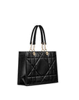 Dior Black Leather Tote Bag