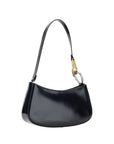 Staud Black Calf Leather Bos Taurus Shoulder Bag