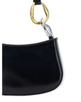 Staud Black Calf Leather Bos Taurus Shoulder Bag