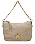 Versace Beige Fabric Handbag