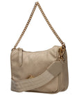 Versace Beige Fabric Handbag