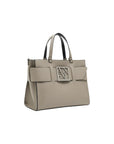 Armani Exchange Beige Artificial Leather Handbag